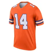 Denver Broncos Youth Courtland Sutton Legend Alternate Mile High Collection 1977 Throwback Jersey - Orange