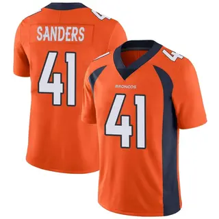 Denver Broncos Youth Drew Sanders Limited Team Color Vapor Untouchable Jersey - Orange