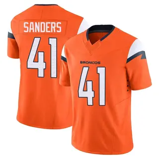 Denver Broncos Youth Drew Sanders Limited Vapor F.U.S.E. 2nd Jersey - Orange