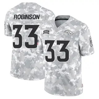 Denver Broncos Youth Jaden Robinson Limited 2024 Salute to Service Jersey - Arctic Camo