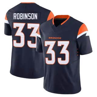 Denver Broncos Youth Jaden Robinson Limited Alternate Vapor F.U.S.E. Jersey - Navy