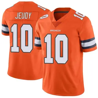 Denver Broncos Youth Jerry Jeudy Limited Color Rush Vapor Untouchable Jersey - Orange