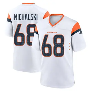 Denver Broncos Youth Joe Michalski Game 2nd Jersey - White