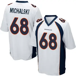 Denver Broncos Youth Joe Michalski Game Jersey - White