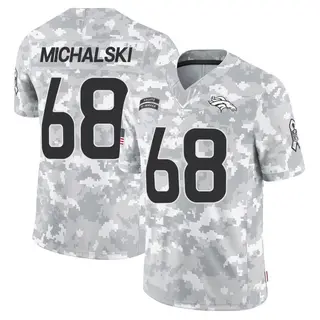 Denver Broncos Youth Joe Michalski Limited 2024 Salute to Service Jersey - Arctic Camo