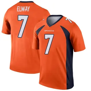 Denver Broncos Youth John Elway Legend Jersey - Orange