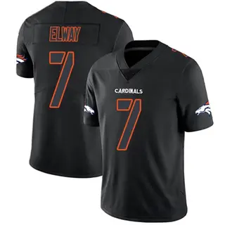 Denver Broncos Youth John Elway Limited Jersey - Black Impact