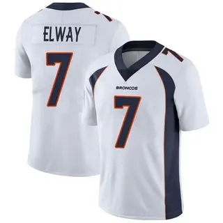Denver Broncos Youth John Elway Limited Vapor Untouchable Jersey - White