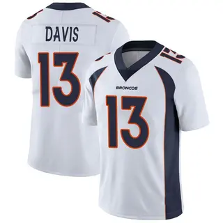 Denver Broncos Youth Kaden Davis Limited Vapor Untouchable Jersey - White