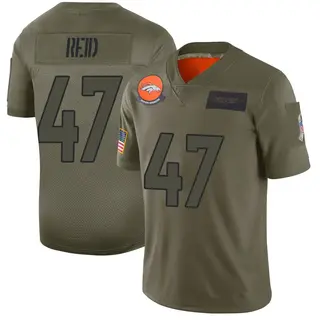 Denver Broncos Youth Karene Reid Limited 2019 Salute to Service Jersey - Camo