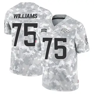 Denver Broncos Youth Kristian Williams Limited 2024 Salute to Service Jersey - Arctic Camo