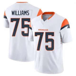Denver Broncos Youth Kristian Williams Limited Vapor F.U.S.E. Jersey - White