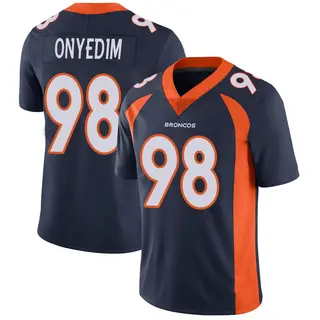 Denver Broncos Youth Tyler Onyedim Limited Vapor Untouchable Jersey - Navy