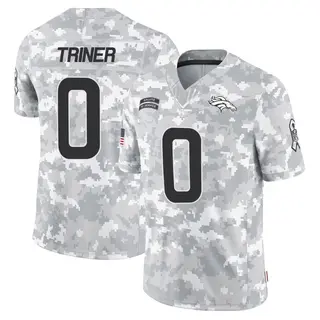 Denver Broncos Youth Zach Triner Limited 2024 Salute to Service Jersey - Arctic Camo