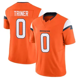 Denver Broncos Youth Zach Triner Limited Vapor F.U.S.E. 2nd Jersey - Orange